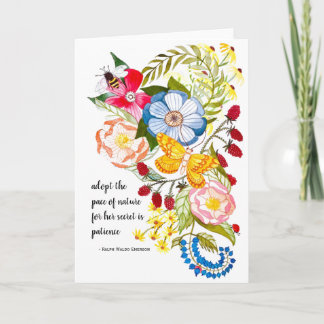 Tarjeta de bienvenida de Art for Charity