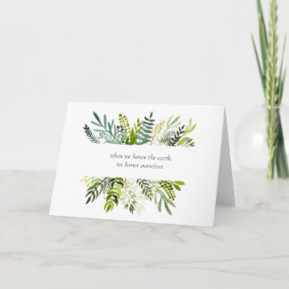 Tarjeta de bienvenida de Art for Charity