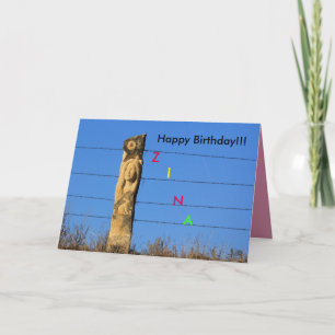 Tarjeta de bienvenida de cumpleaños de Kansas Lime
