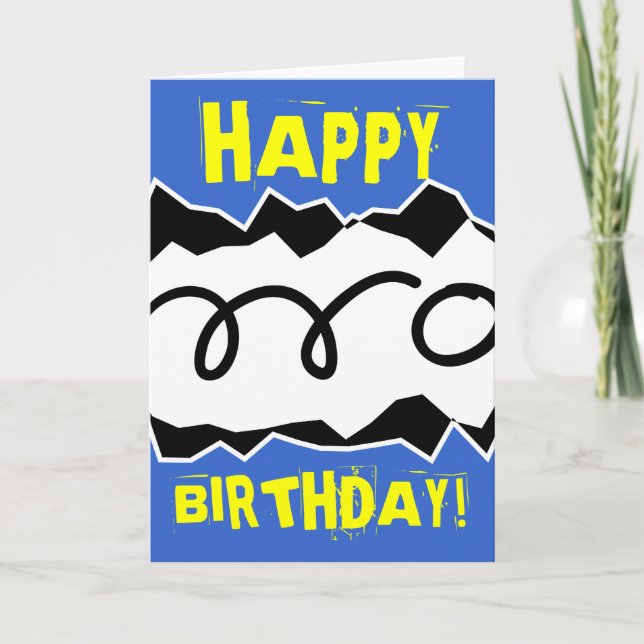 Tarjeta de bienvenida de cumpleaños para jugadores (Anverso)