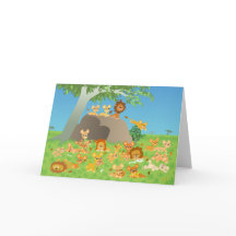 Tarjeta de bienvenida de la familia Cute Personali