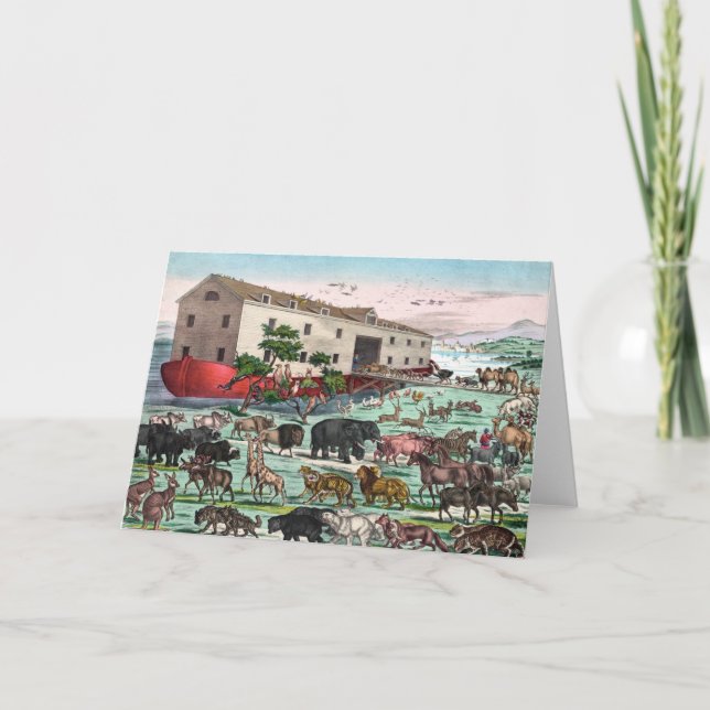 Tarjeta de bienvenida de Noah's Ark (Anverso)