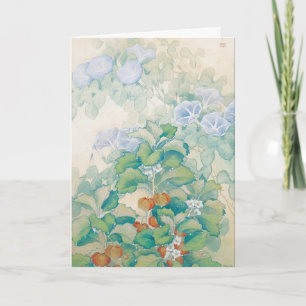 Tarjeta de bienvenida de personalizado de arte jap