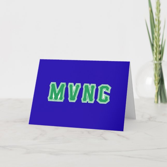Tarjeta de bienvenida de regreso a casa MVNC (Anverso)