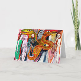 Tarjeta de bienvenida Dragon Utopia