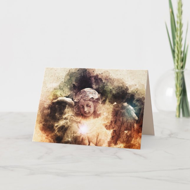 tarjeta de bienvenida estigmata angel (Anverso)