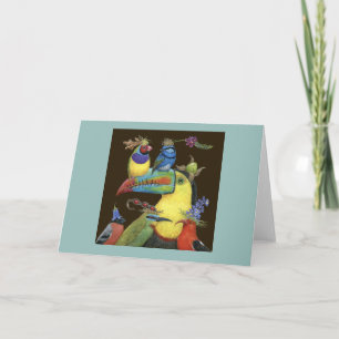 Tarjeta de bienvenida para viajeros de todo el mun