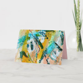 Tarjeta de bienvenida Rainbow Tracks de Janz