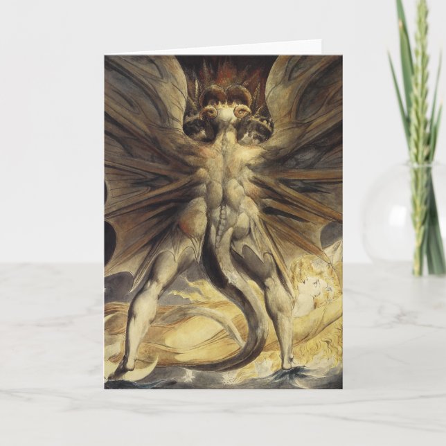 Tarjeta de bienvenida Red Dragon (Anverso)