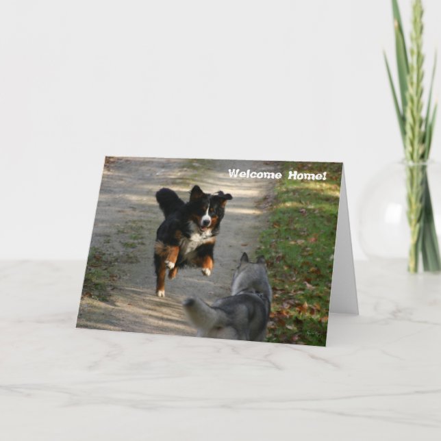 Tarjeta de bienvenida - Reunión (Anverso)
