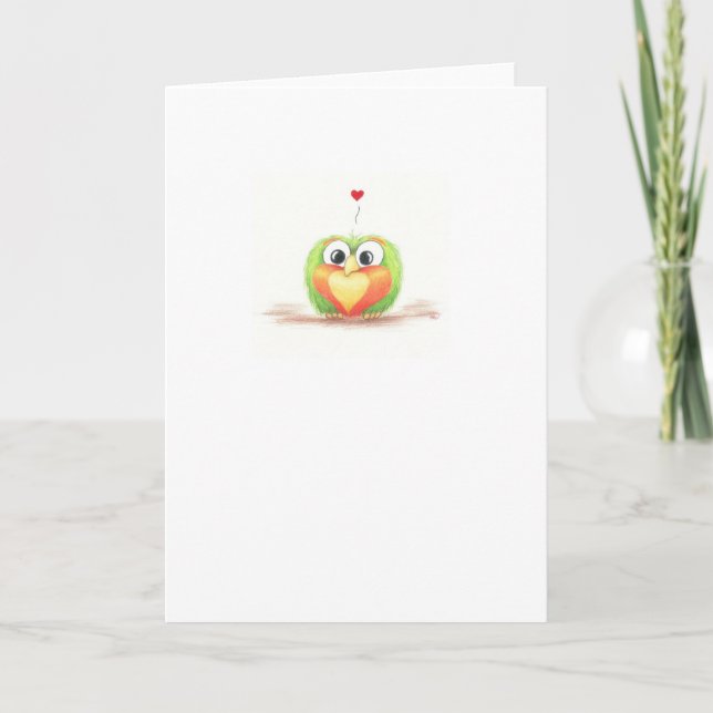 Tarjeta de bienvenida Sprout Love - Blank (Anverso)