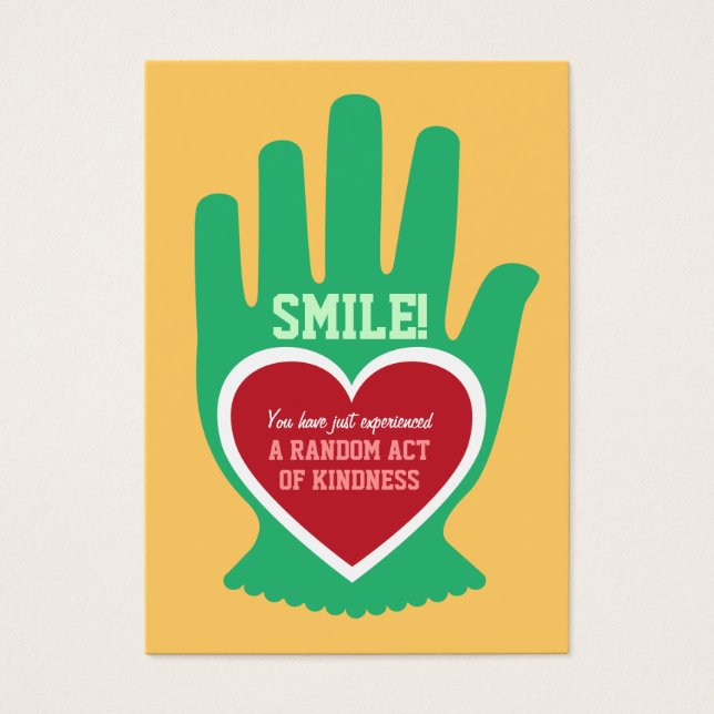 Tarjeta de billetera: regalo de ley aleatoria de a (Frente)