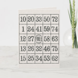 Tarjeta de Bingo de Cumpleaños