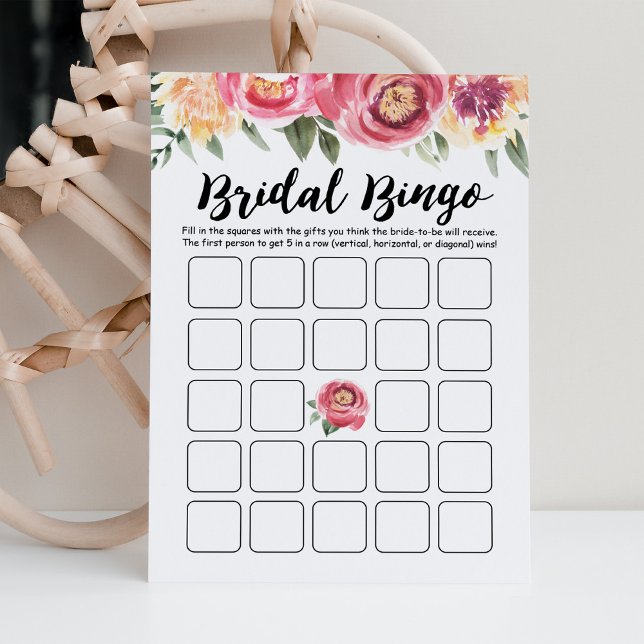Tarjeta de Bingo de Despedida de Soltera y Fiesta  (Subido por el creador)