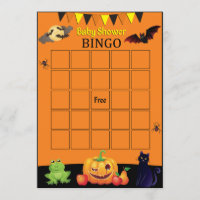 Tarjeta de Bingo de Halloween