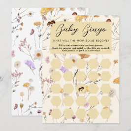 Tarjeta de Bingo para Bebé Baby Shower