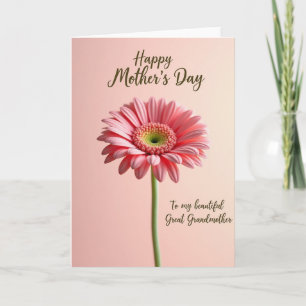 Tarjeta de Bisabuela Elegante
