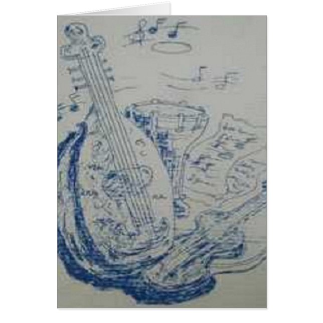 Tarjeta de Bithday en griego/el Griego (Frente)