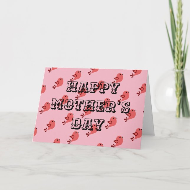 Tarjeta de Blank Mother's Day (Anverso)