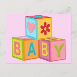 Tarjeta de bloques de construcción