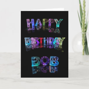 Tarjeta de Bob del feliz cumpleaños