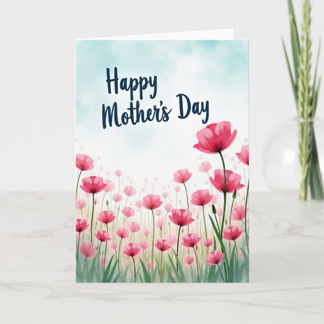 Tarjeta de boceto del Día de la Madre Dulce (Anverso)