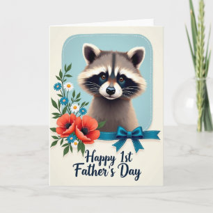Tarjeta de boceto del Día del Padre con pastel