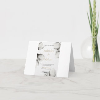tarjeta de boda