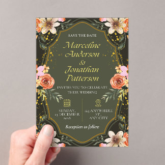 tarjeta de boda