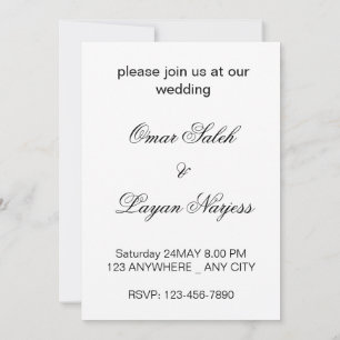 Tarjeta de Boda 3D Heart Design