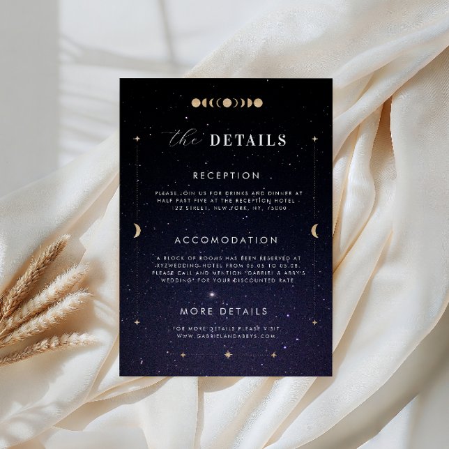 Tarjeta de Boda con Detalles de Luna Estelar Celes (Subido por el creador)