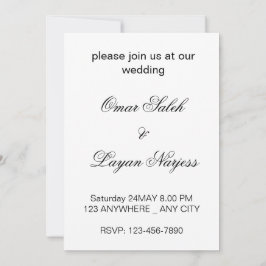 Tarjeta de Boda con Diseño de Corazón en 3D