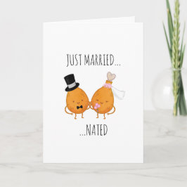 Tarjeta de boda - Con un solo nombre casado