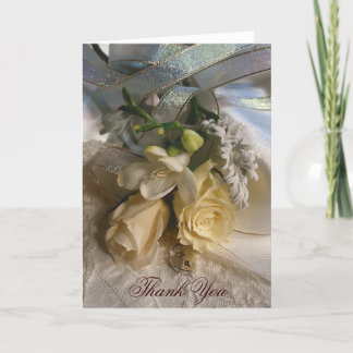 Tarjeta de Boda de agradecimiento