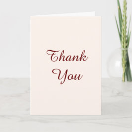 Tarjeta de boda de agradecimiento personalizada pa