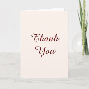 Tarjeta de boda de agradecimiento personalizada pa