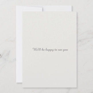 Tarjeta de boda de código QR de Save the Date mini