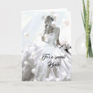 Tarjeta de Boda de novia