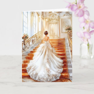 Tarjeta de Boda de novia