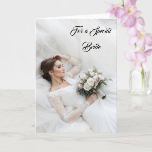 Tarjeta de Boda de novia