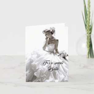 Tarjeta de Boda de novia