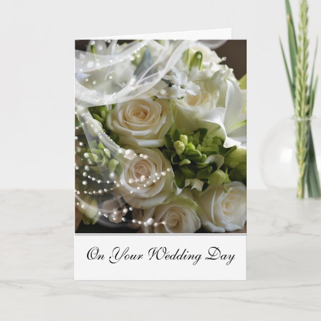 Tarjeta de Boda de novia (Anverso)