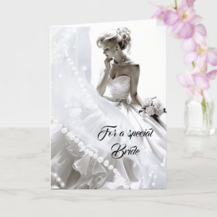 Tarjeta de Boda de novia