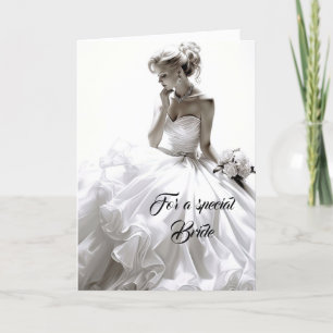 Tarjeta de Boda de novia