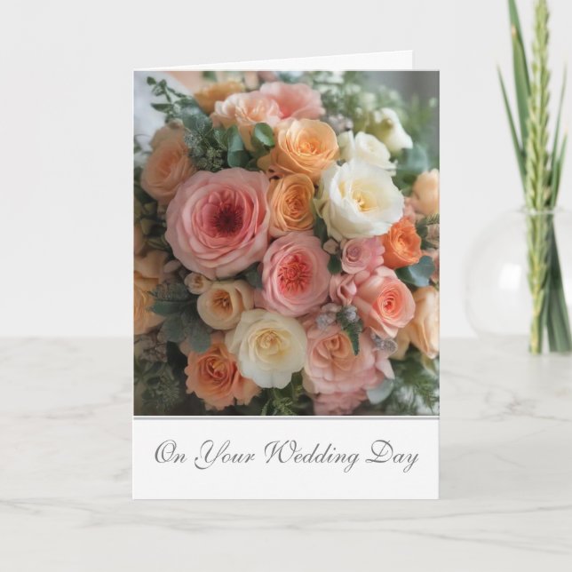 Tarjeta de Boda de novia (Anverso)