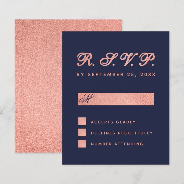 Tarjeta de Boda de oro de la Marina de Presupuesto (Anverso / Reverso)