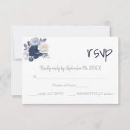 Tarjeta de Boda de respuesta RSVP