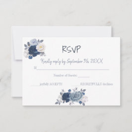 Tarjeta de Boda de respuesta RSVP