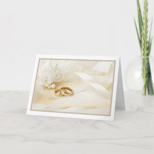 Tarjeta de Boda - Felicidades en tu gran día