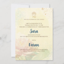 Tarjeta de boda india digital Tarjeta de boda hind
